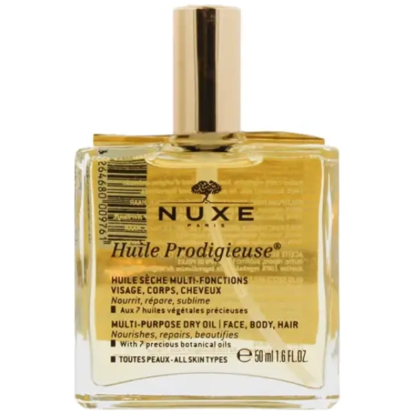 NUXE Huile Prodigieuse Multi Purpose Dry Oil Face Body Hair 50ml